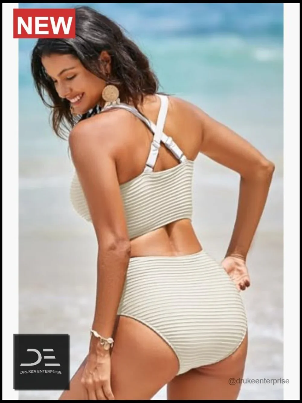 N/A textured bikini